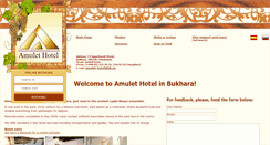 Desktop Screenshot of amulet-hotel.com